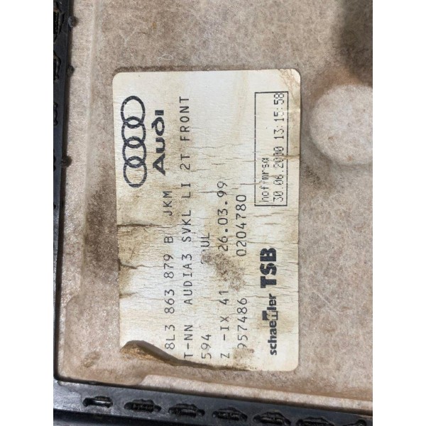 Forro Porta Malas Esquerdo Audi A3 1.8 Turbo 2001