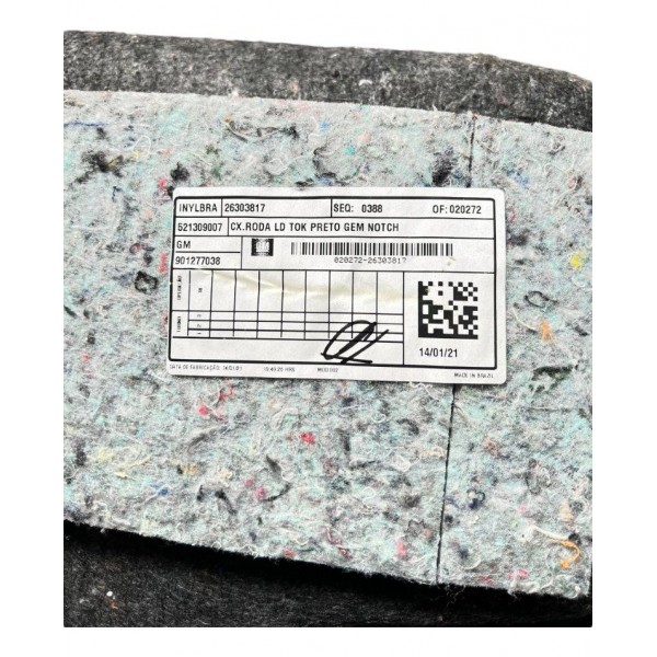 Forro Lateral Porta Malas Direito Onix 1.0 Plus Turbo 2021