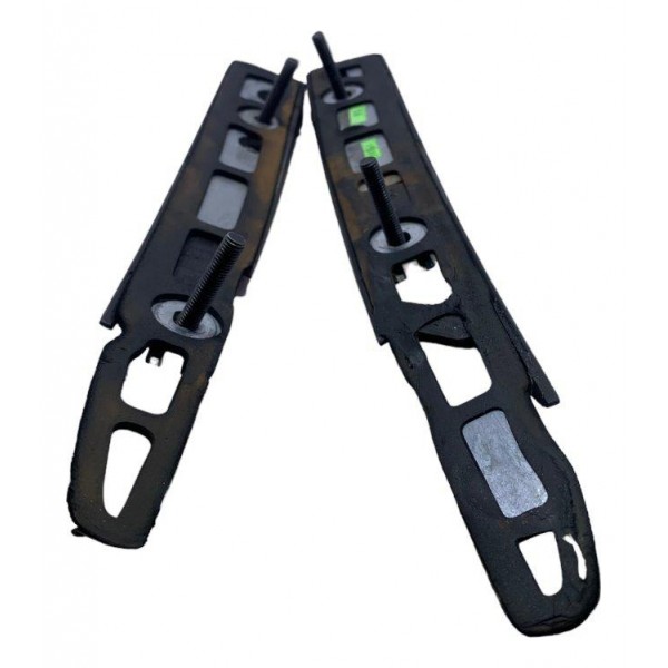 Par Base Fixação Rack Teto Esquerdo Vw Up 1.0 Tsi 2017