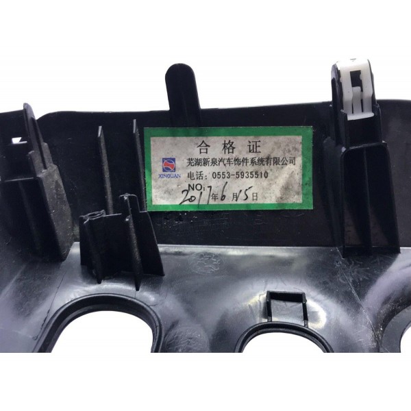 Acabamento Botão Ar Condicionado Chery New Qq Act 1.0 2018