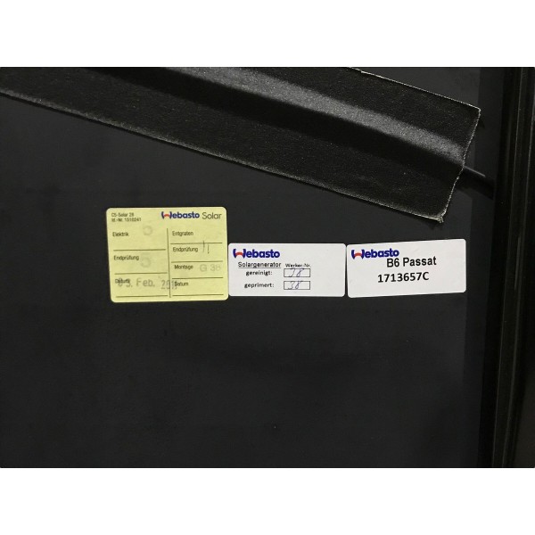 Vidro Teto Solar Vw Passat 2.0 Tsi 2011