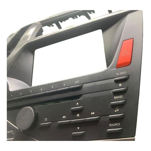 Moldura Botão Multimidia Ar Digital Citroen Ds5 1.6 Thp 2014