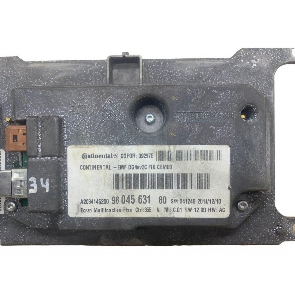 Tela Central Multimidia Ds5 1.6 Thp 2014