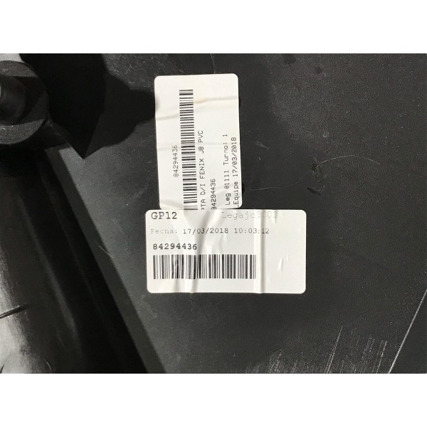 Forro Porta Dianteira Direita Gm Cruze Lt 1.4 2018