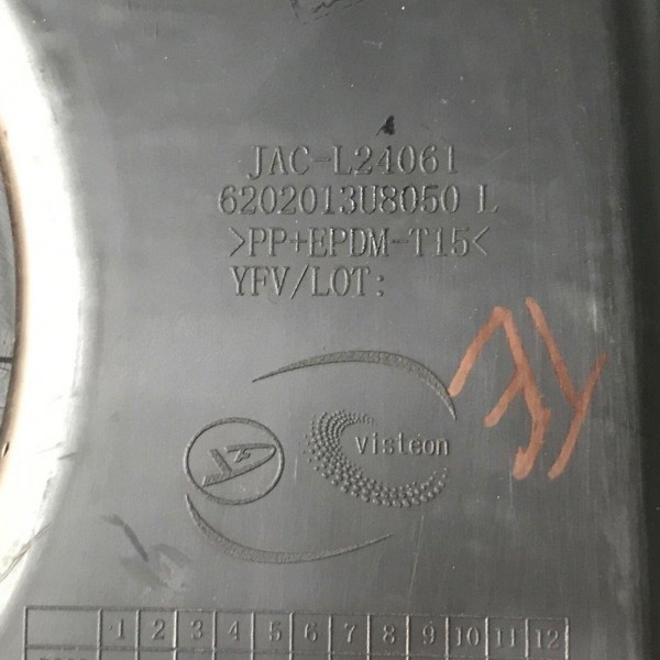 Forro Porta Traseira Motorista Jac J2 1.4 2014
