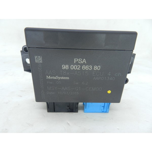 Módulo Sensor De Estacionamento Peugeot 3008 Thp 1.6 2014