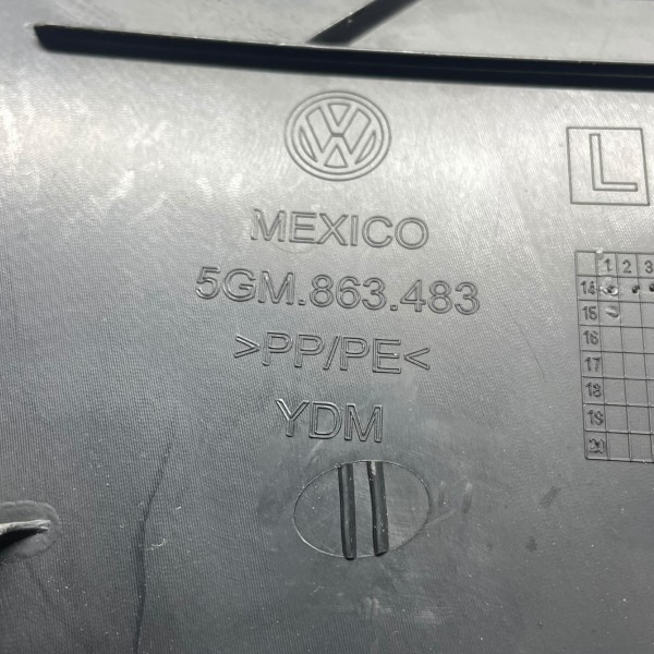 Soleira Dianteira Esquerda Vw Golf Gti 2.0 2015
