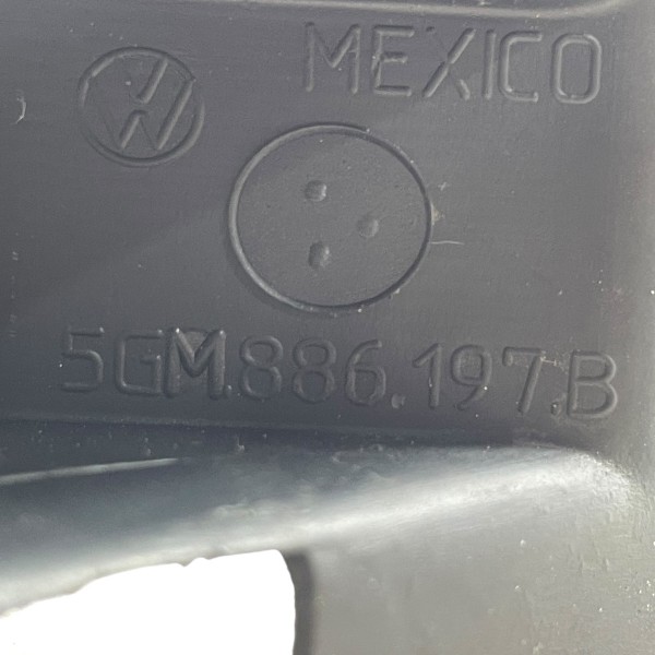 Acabamento Central Banco Traseiro Golf Gti 2.0 Tsi 2015