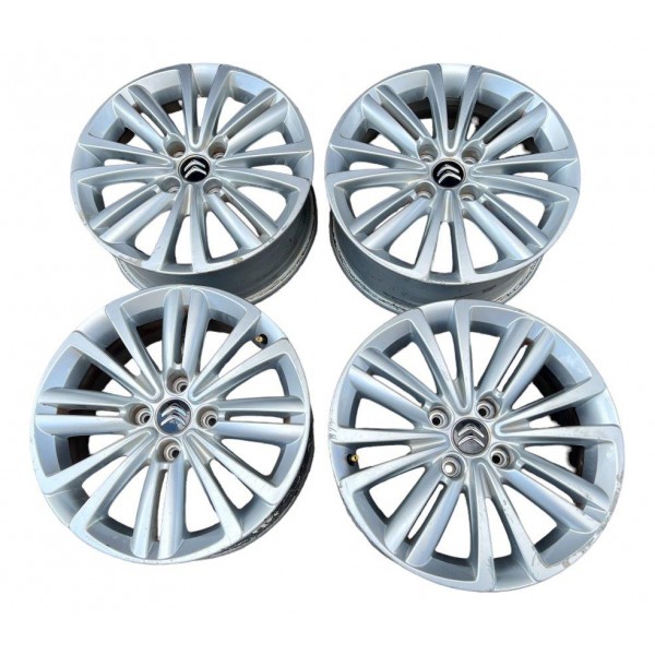 Jogo Roda Aro 16 4x108 Tala 7 Citroen C4 Lounge 1.6 Thp 2018
