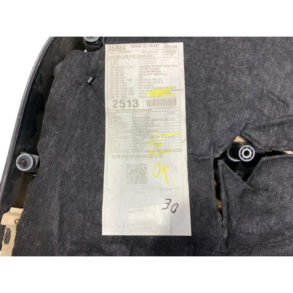 Kit Forro Porta Dianteiro Traseiro  Golf Gti 2.0 2015