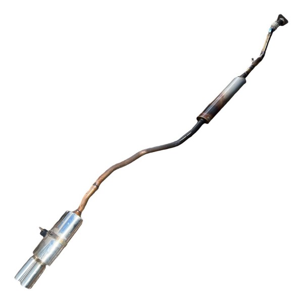 Escapamento Abafador Barenwald Down Pipe Inox Sandero Rs 2.0