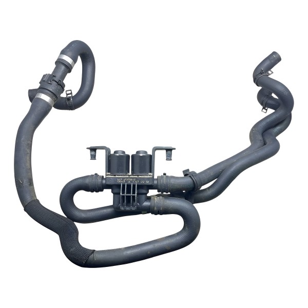 Conjunto Mangueira Valvula Ar Quente Bmw 530i E60 3.0 2004