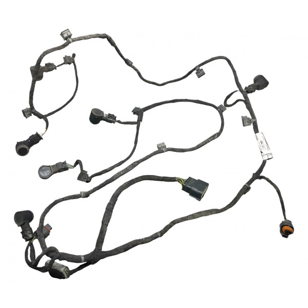 Chicote Com 6 Sensor Estacionamento Traseiro Gm Cruze 1.4 18