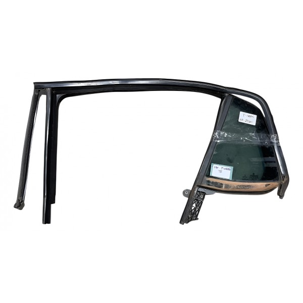 Guarnição Vigia Porta Traseira Esquerda T-cross 1.4 2020 - Preto