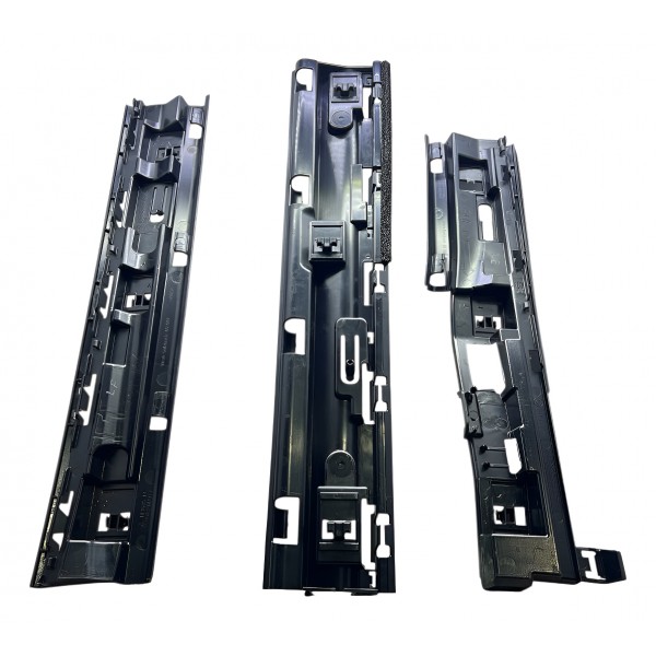 Jogo Suporte Saia Spoiler Esquerdo Bmw X1 2.0 X-line 2022 - Preto