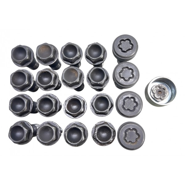 Jogo Parafuso Roda Segredo 20un Bmw X1 2.0 X-line 2022 Jogo Parafuso Roda Segredo 20un Bmw X1 2.0 X-line 2022