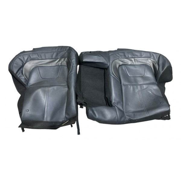 Par Capa Couro Original Banco Traseiro C4 Lounge 1.6 Thp 18 Preto