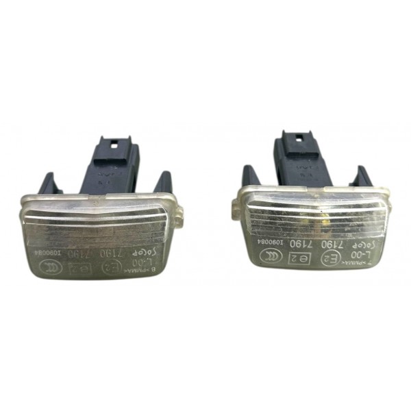 Par Luz Placa Traseira C4 Lounge Shine 1.6 Thp 2018