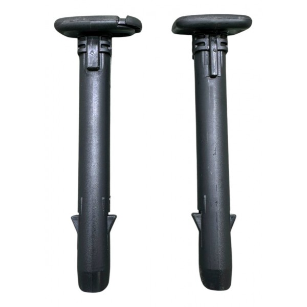 Par Guia Encosto Cabeça Traseiro Azera 250cv 2014 Preto