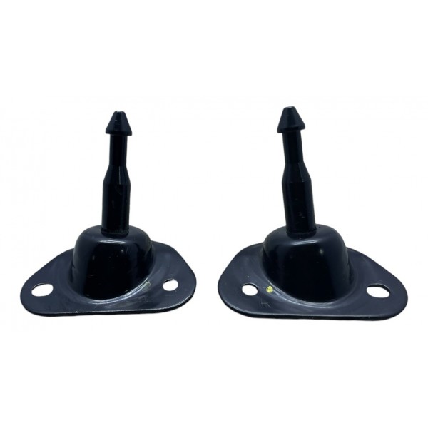 Par Suporte Encosto Banco Traseiro Veloster 1.6 2012 Preto