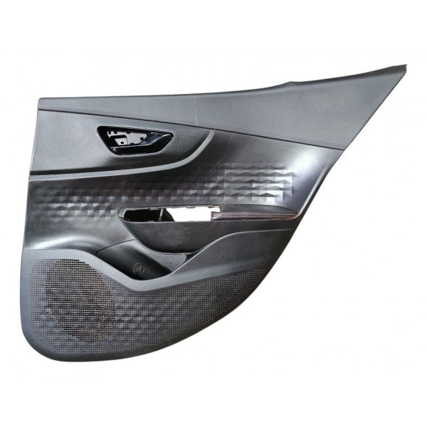 Forro Porta Traseiro Direito Fastback Abarth 1.3 2024 Preto