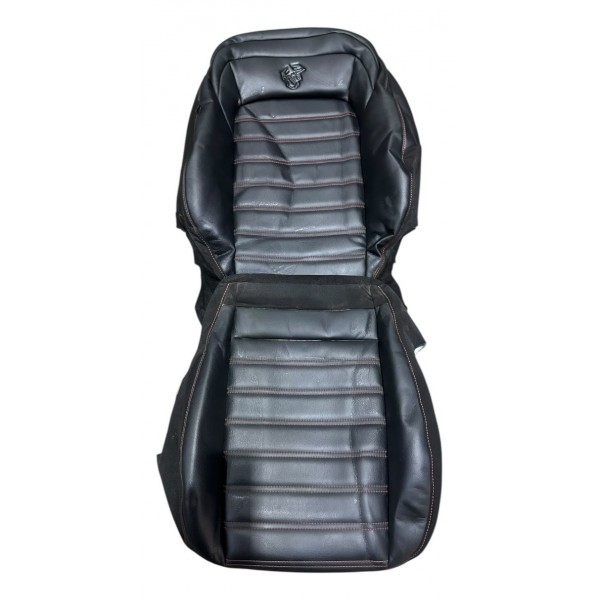 Par Capa Couro Original Banco Passageiro Fiat Fastback 1.3 Preto