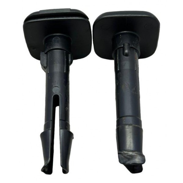 Par Guia Encosto Cabeça Banco Traseiro Direito Veloster 12 Preto