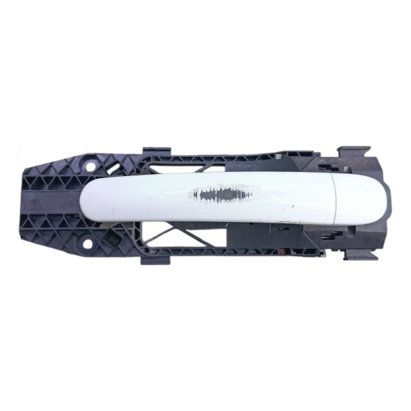 Maçaneta Externa Traseira Esquerda Vw Jetta 2.0 Tsi 211 2016 Branco Traseira