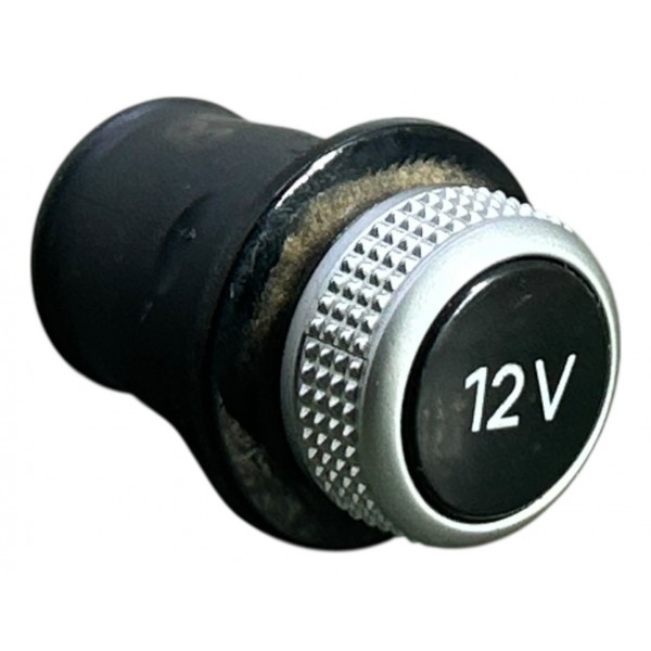 Tampa Acabamento Tomada 12 Volts Vw Jetta 2.0 Tsi 211 2016 Preto