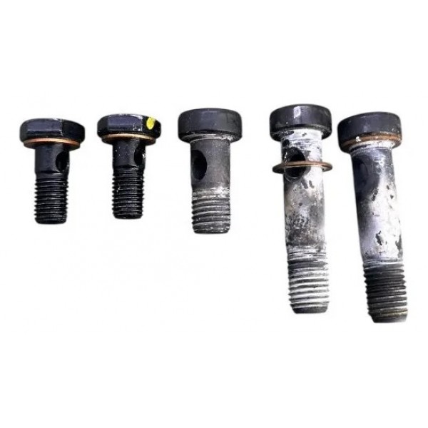 Jogo Parafuso Olhal Turbina 5 Un Creta 1.0 12v Tgdi Turbo 24