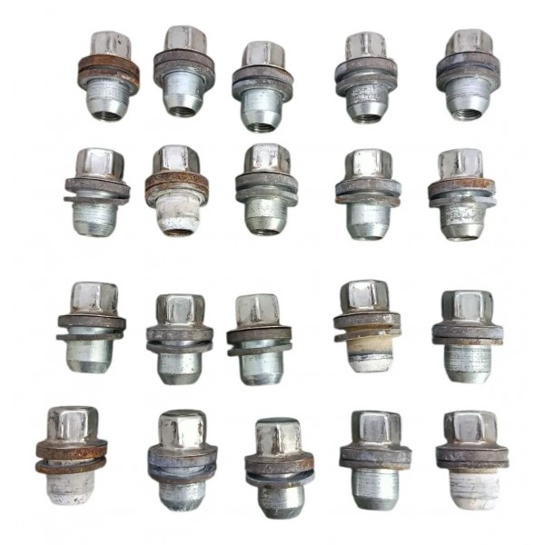 Jogo Parafuso Porca Roda 20 Un Range Rover 5.0 Sport Hse 14