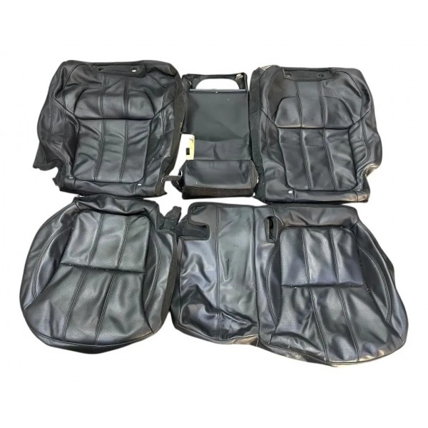 Jogo Capa Banco Traseiro Couro Original Range Rover 5.0 2014 Preto