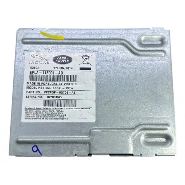 Modulo Central Multimídia Range Rover 5.0 Sport Hse 2014