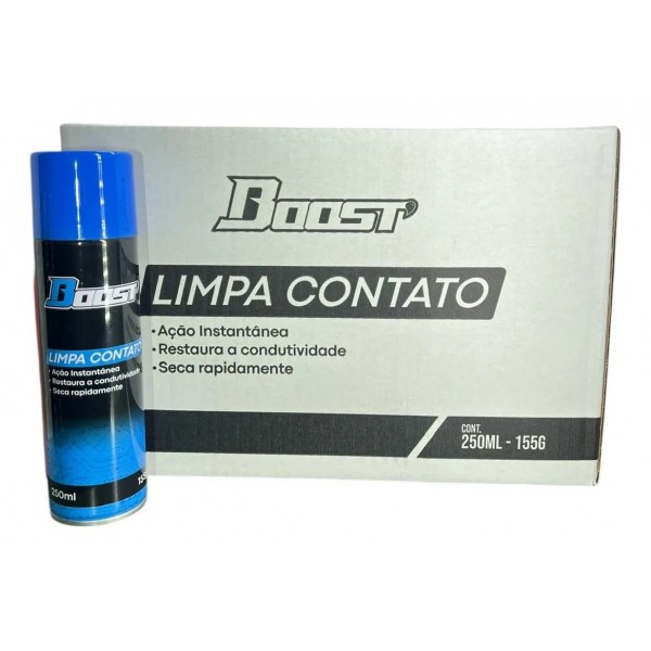 Limpa Contato Boost Elétrico Spray P/ Eletrônicos *6 Und*