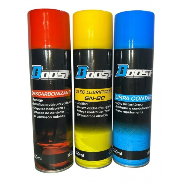 Limpa Contato Descarbonizante Óleo Lubrificante 2 Cada Boost