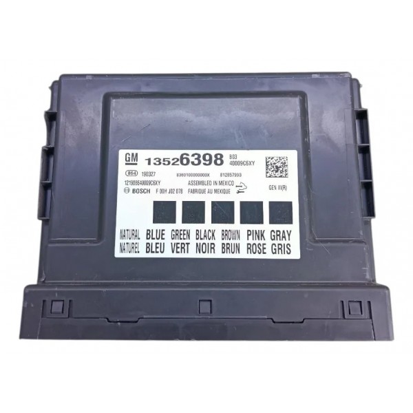 Modulo Central Conforto Cruze 1.4 Turbo Ltz 2019