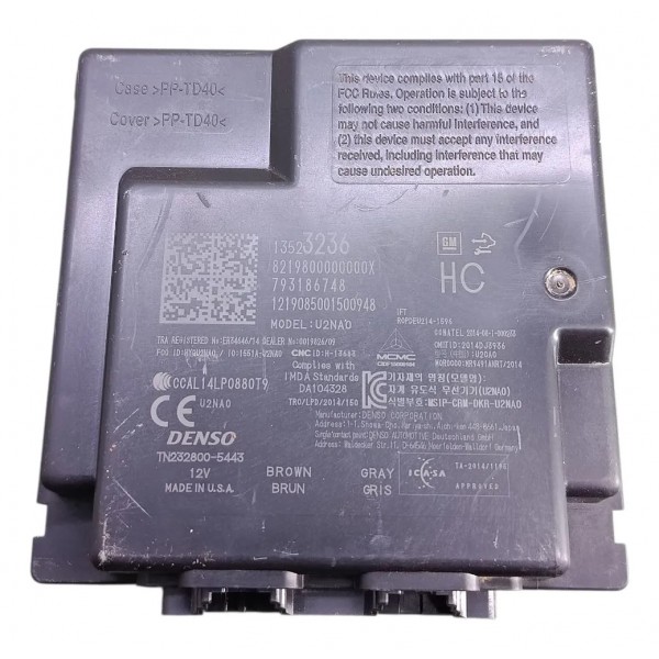 Modulo Chave Keyless Cruze 1.4 Turbo Ltz 2019