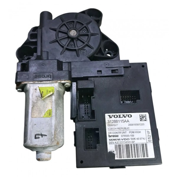 Motor Vidro Eletrico Porta Direita Volvo C30 2.5 T5 2008