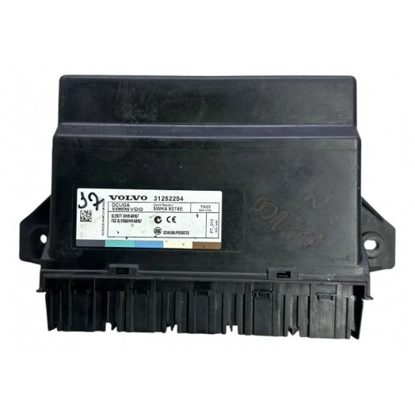 Modulo Central Banco Motorista Volvo C30 2.5 T5 2008