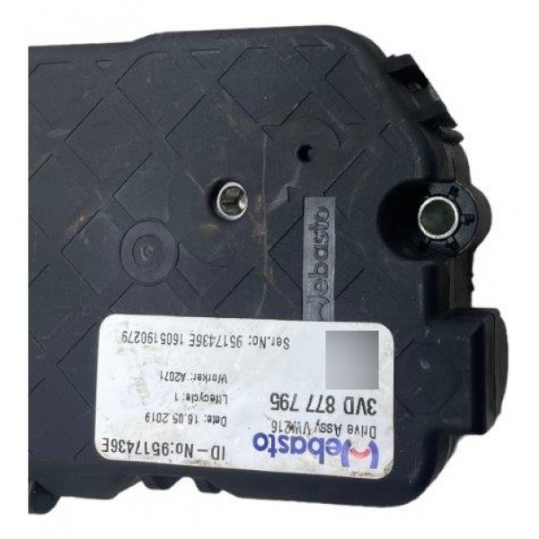 Motor Cortina Teto Solar Vw T Cross 1.4 Tsi 2020