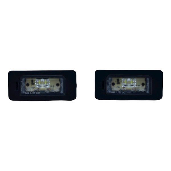 Par Luz De Placa Traseira Bmw X1 2.0 Turbo 2015